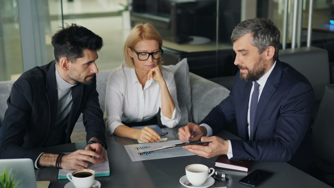 business team strategy session